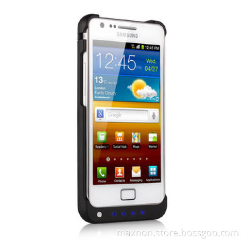 2,200mAh Power Battery Case for Samsung Galaxy S2/i9100 with Kick Stand